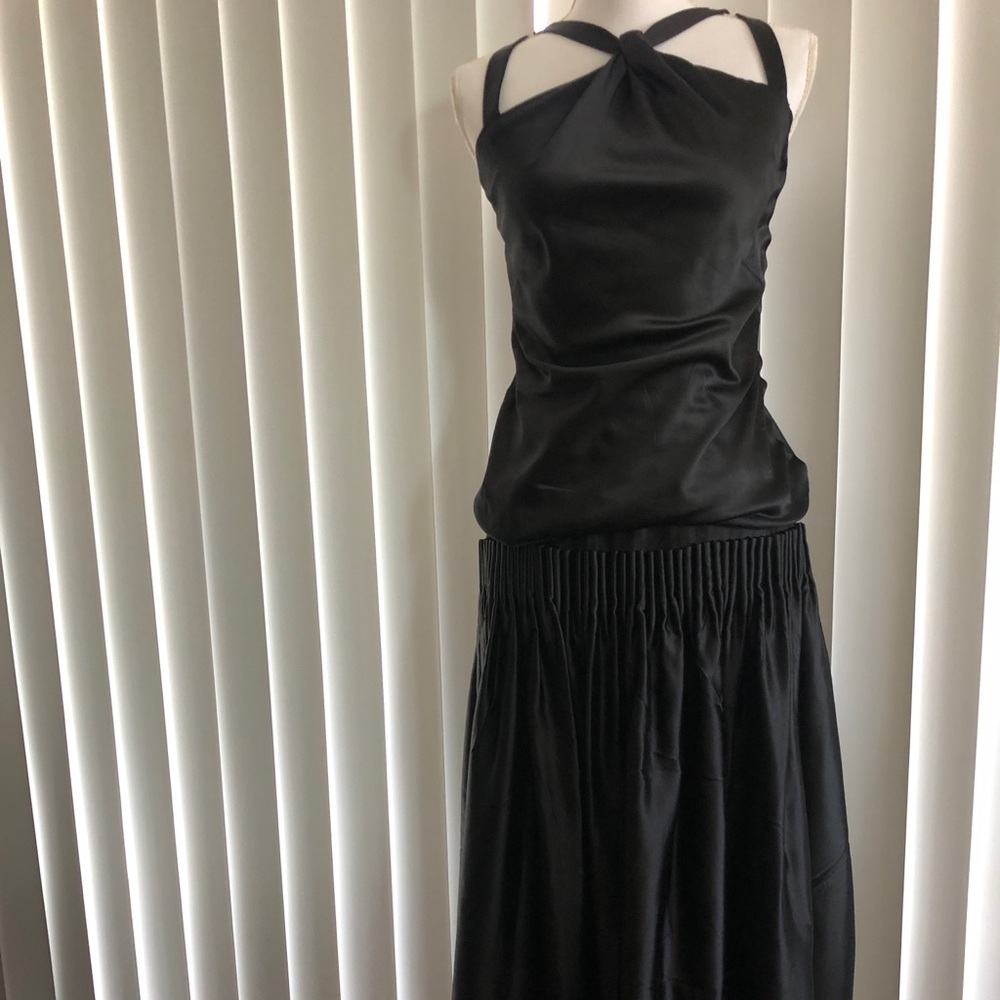 Black Silk gown by Marc Jacobs sz 4